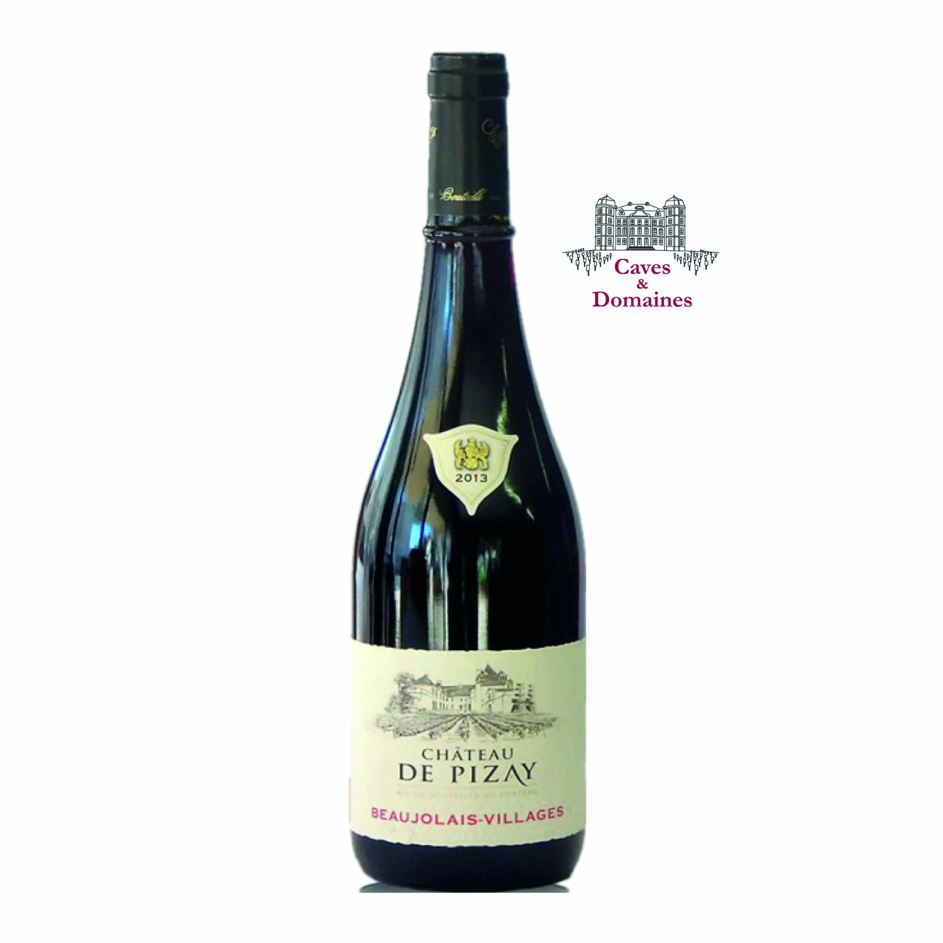 [100824] BEAUJOLAIS VILLAGES CHATEAU DE PIZAY 0,375L