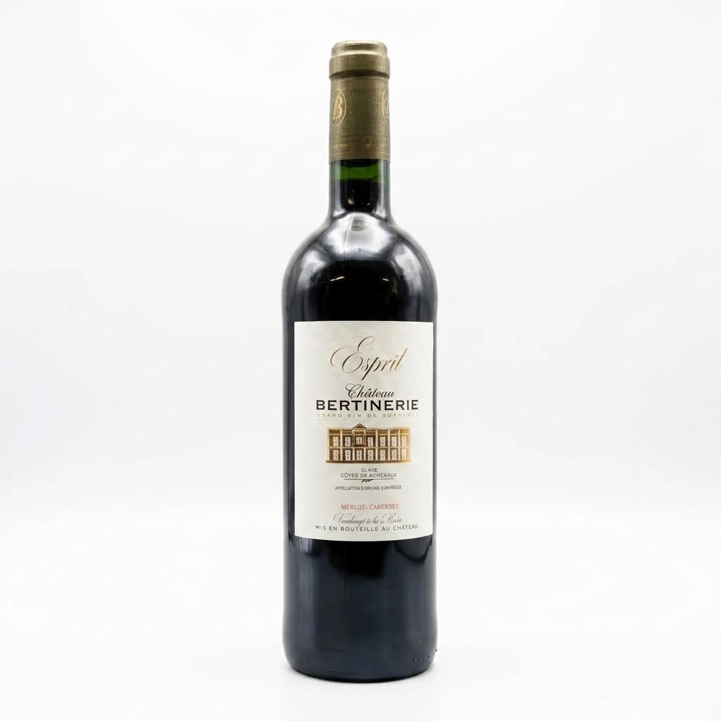[100478] BLAYE COTES DE BORDEAUX CHATEAU BERTINERIE "ESPRIT" (2019)