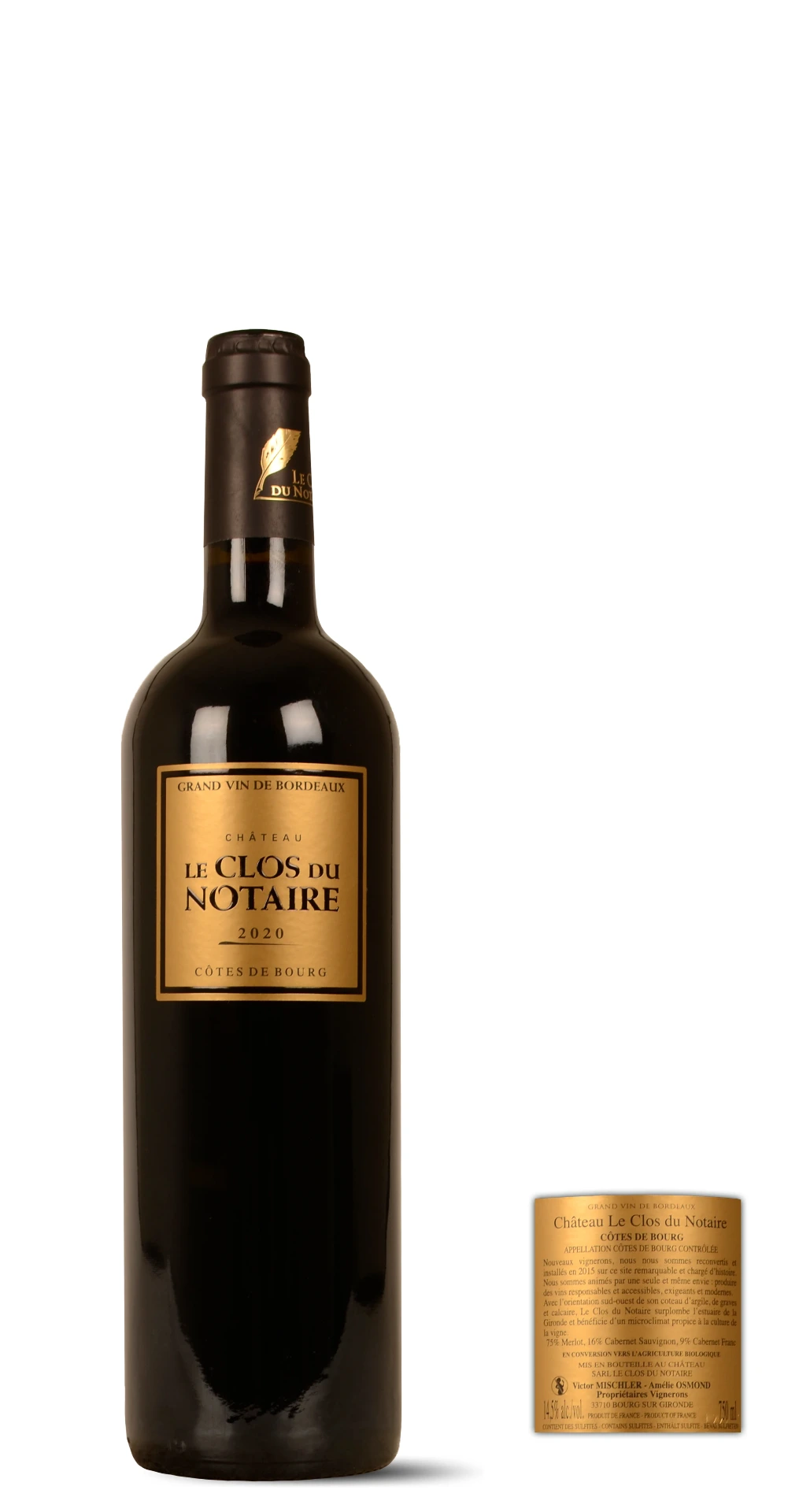 [100506] Cotes de Bourg Chateau Clos du Notaire (2020)