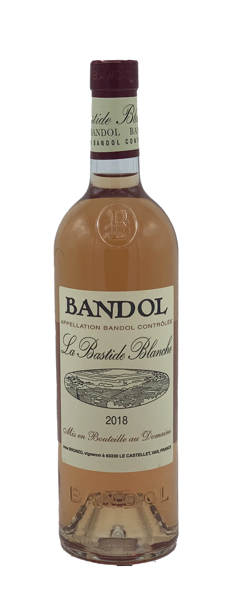 BANDOL ROSE LA BASTIDE BLANCHE