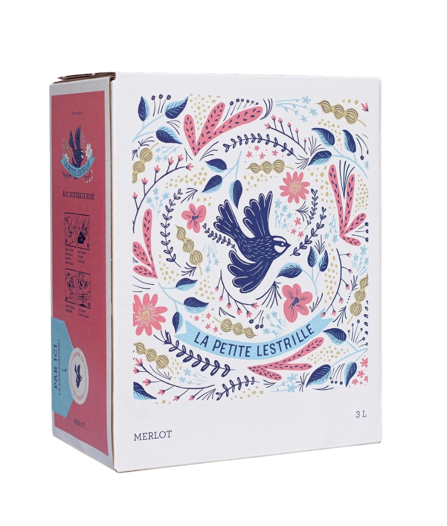 [100116] BORDEAUX ROSE CHATEAU LESTRILLE CUBI 3L