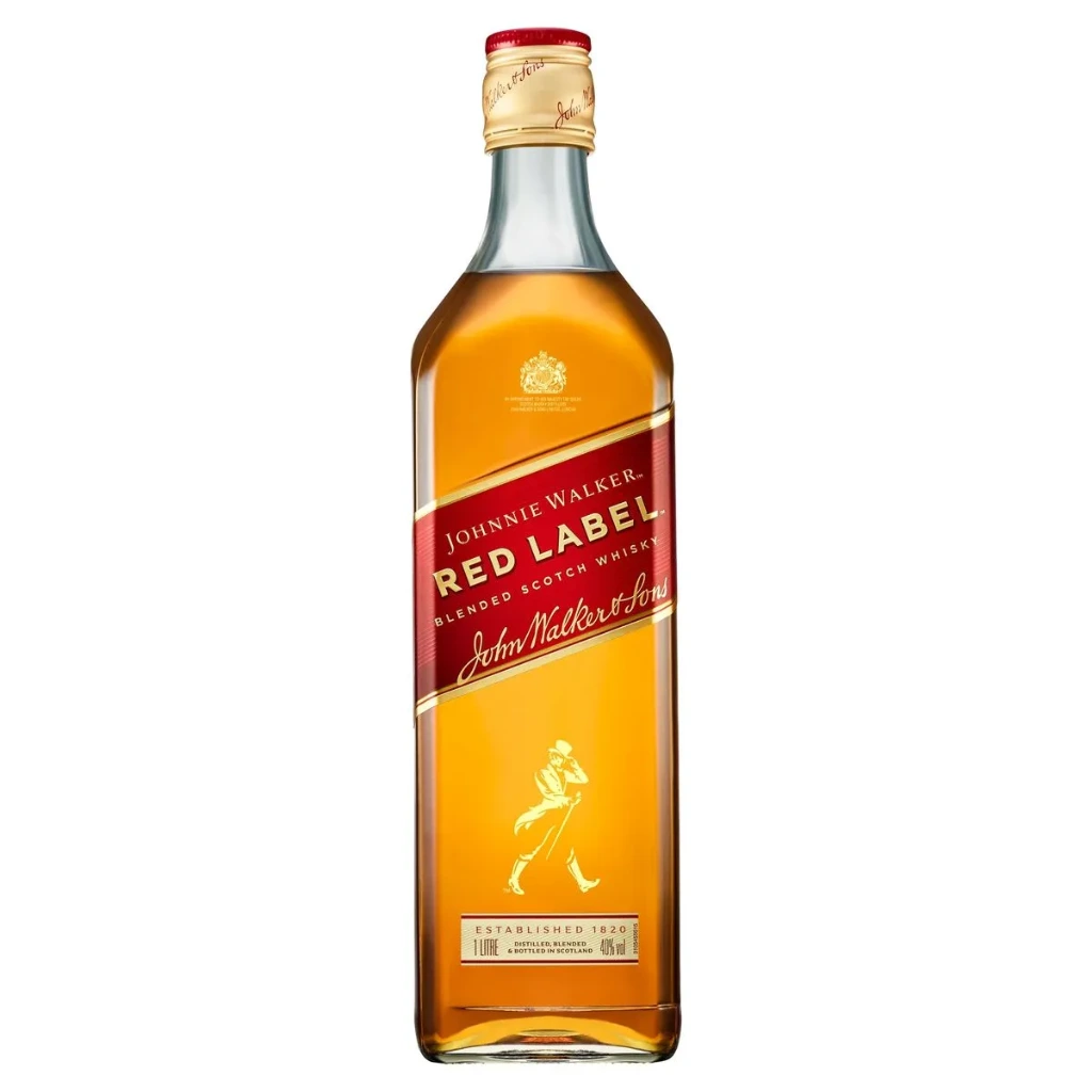 WHISKY JOHNNIE WALKER RED LABEL 1L