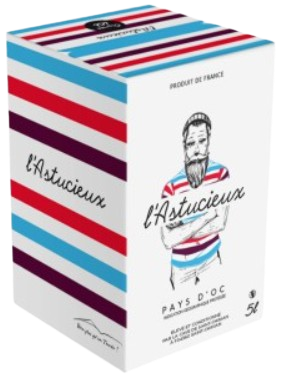 PAYS D'OC "ASTUCIEUX" BLANC CUBI 10L