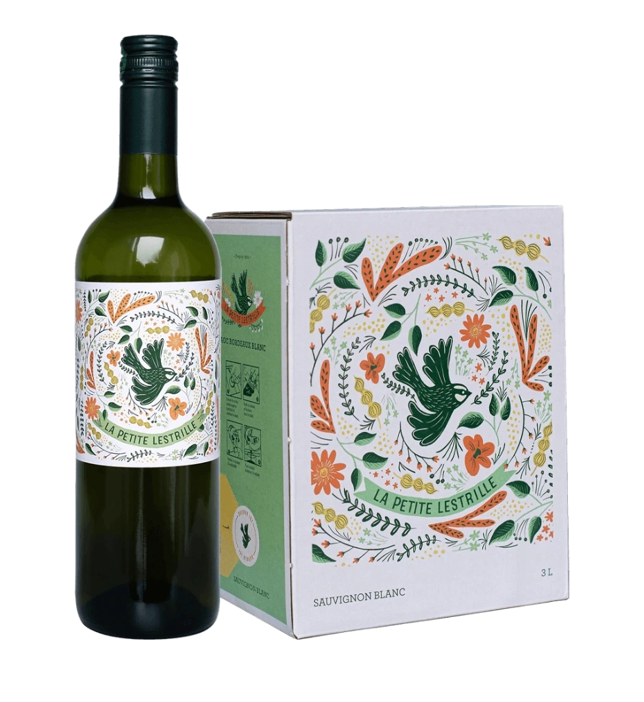 [100115] BORDEAUX BLANC CHATEAU LESTRILLE CUBI 3L