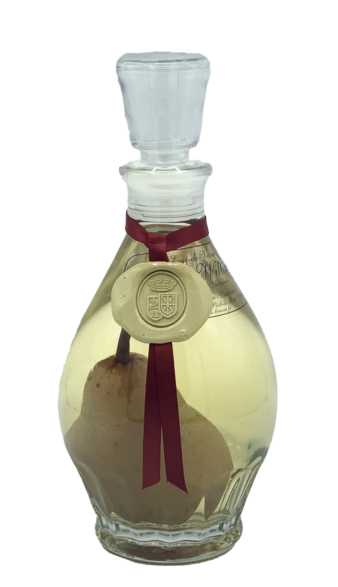 CARAFE EAU DE VIE POIRE PRISONNIERE BRANA
