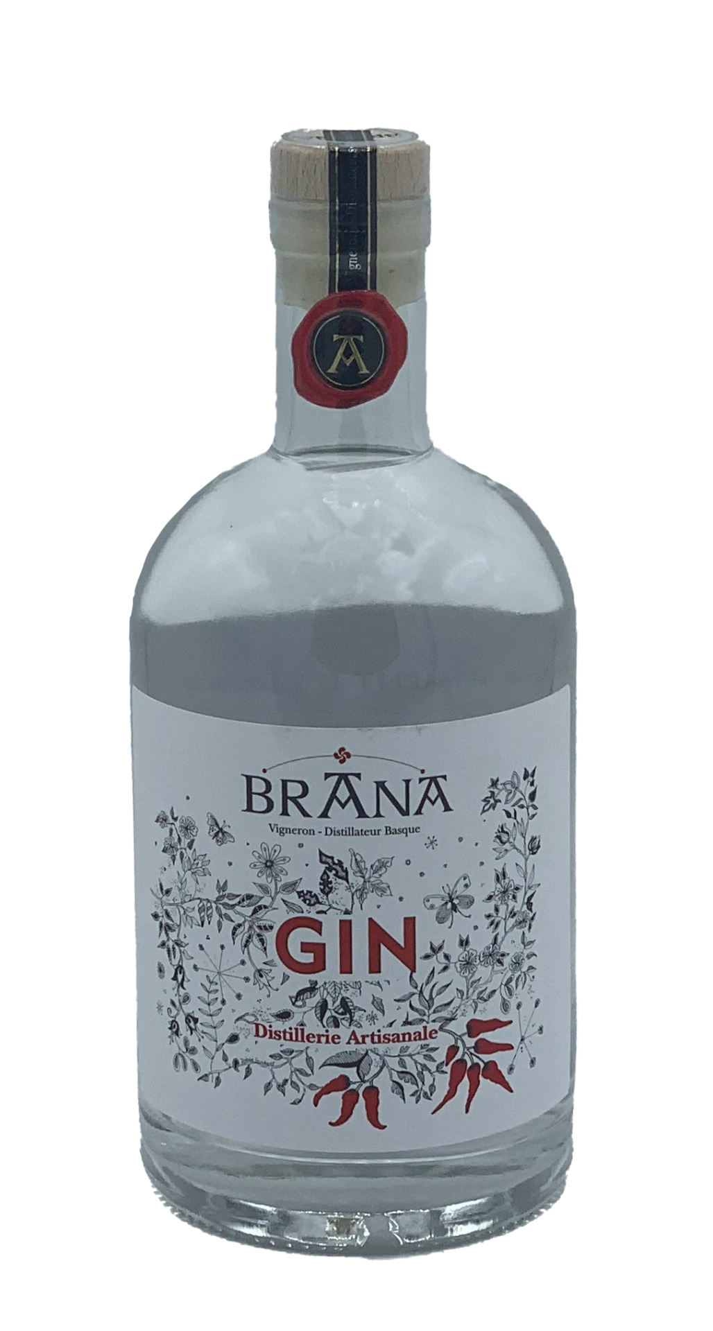 Gin au Piment d'Espelette Brana