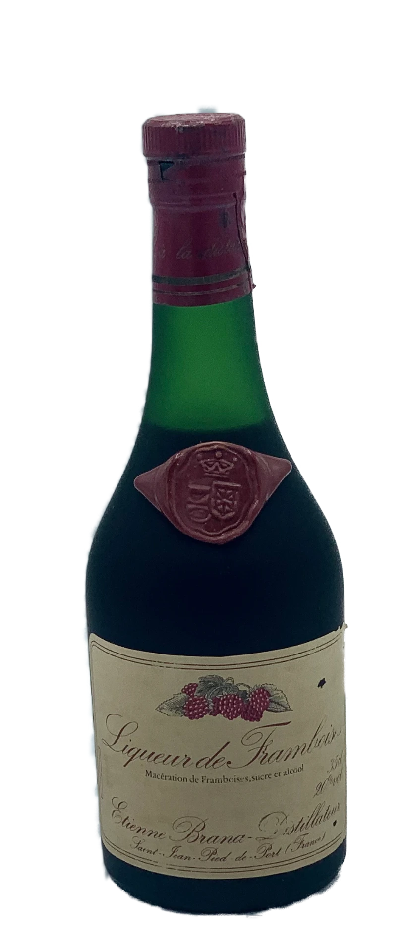 LIQUEUR DE FRAMBOISE 20° BRANA 0,50L