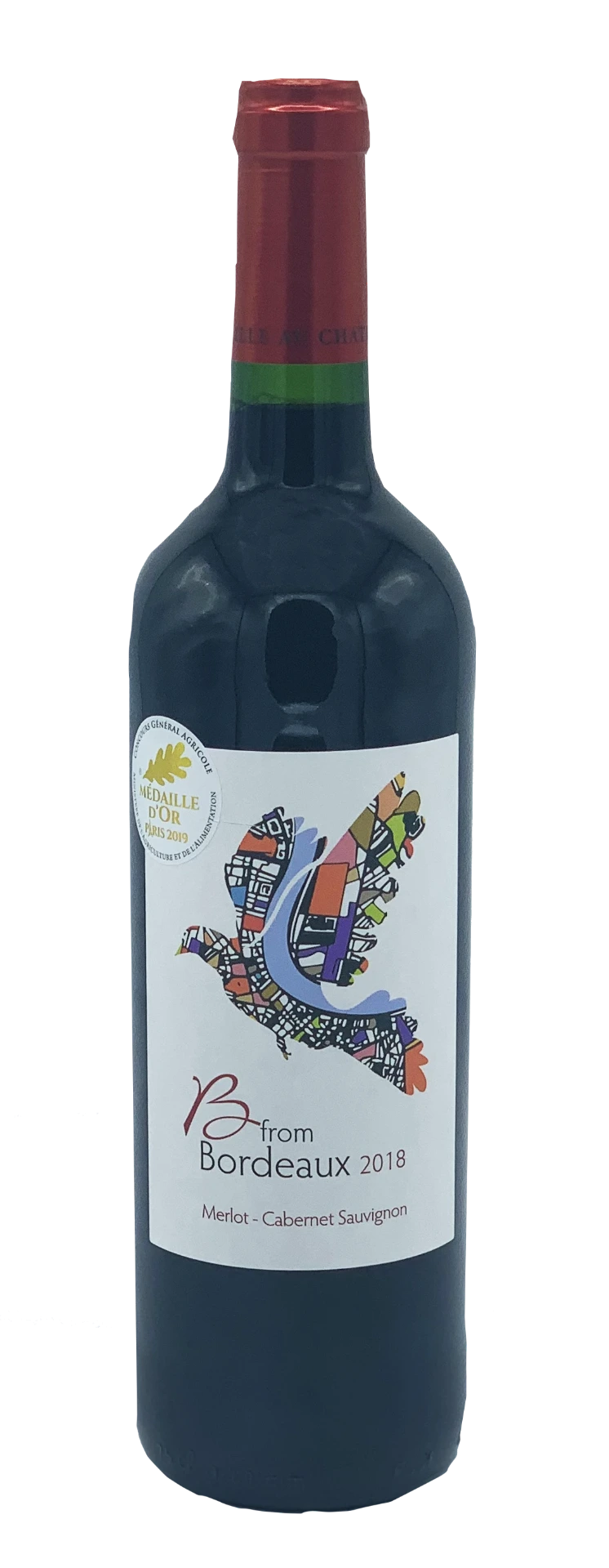 [100481] COTES DE BORDEAUX VIGNOBLES RAGUENOT "B FROM BORDEAUX"