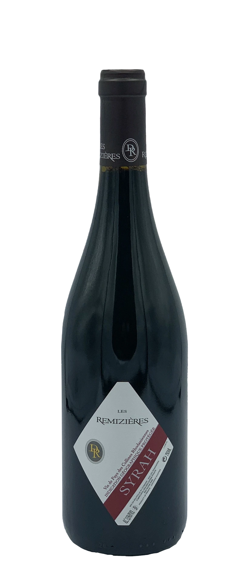 [101236] COLLINES RHODANIENNES DOMAINE DES REMIZIERES "SYRAH"