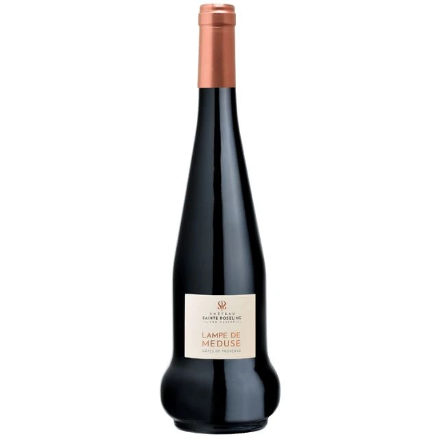 [102650] COTES DE PROVENCE CHATEAU SAINTE ROSELINE "LAMPE DE MEDUSE" ROUGE 1,5 L
