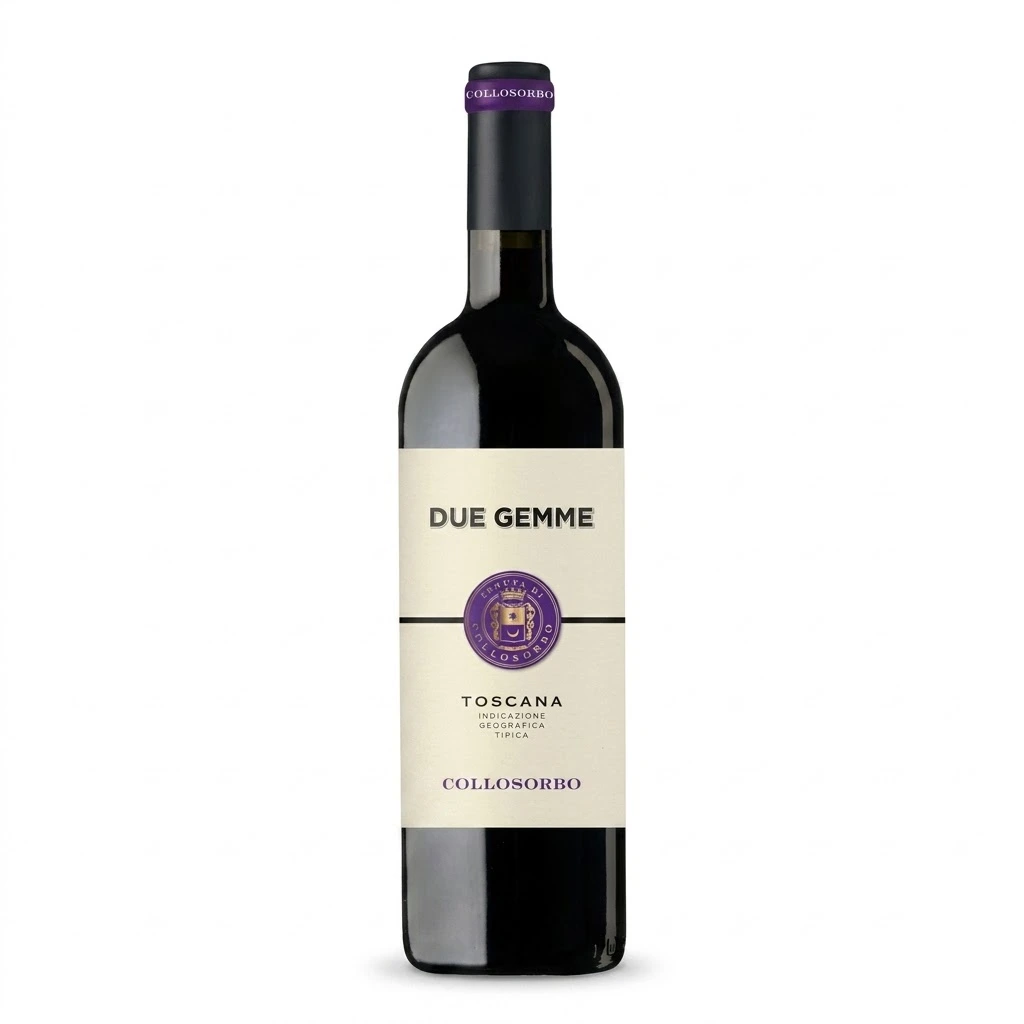 TOSCANA ROSSO TENUTA DI COLLOSORBO "DUE GEMME"