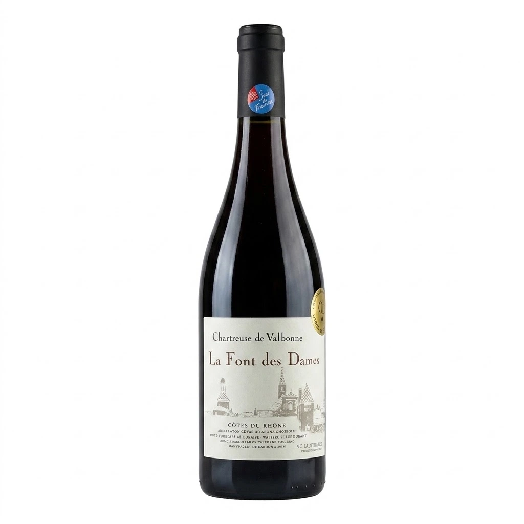 [101225] COTES DU RHONE CHARTREUSE DE VALBONNE "LA FONT DES DAMES" (2021)
