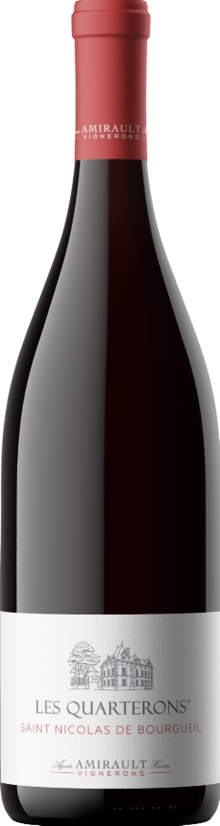 SAINT NICOLAS DE BOURGUEIL DOMAINE AMIRAULT "LES QUARTERONS" 0,375L