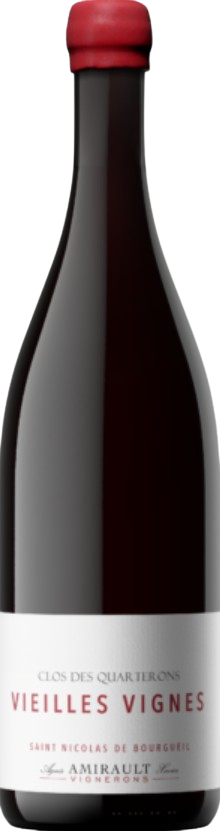 SAINT NICOLAS DE BOURGUEIL DOMAINE AMIRAULT "LE CLOS DES QUARTERONS" "VIEILLES VIGNES"