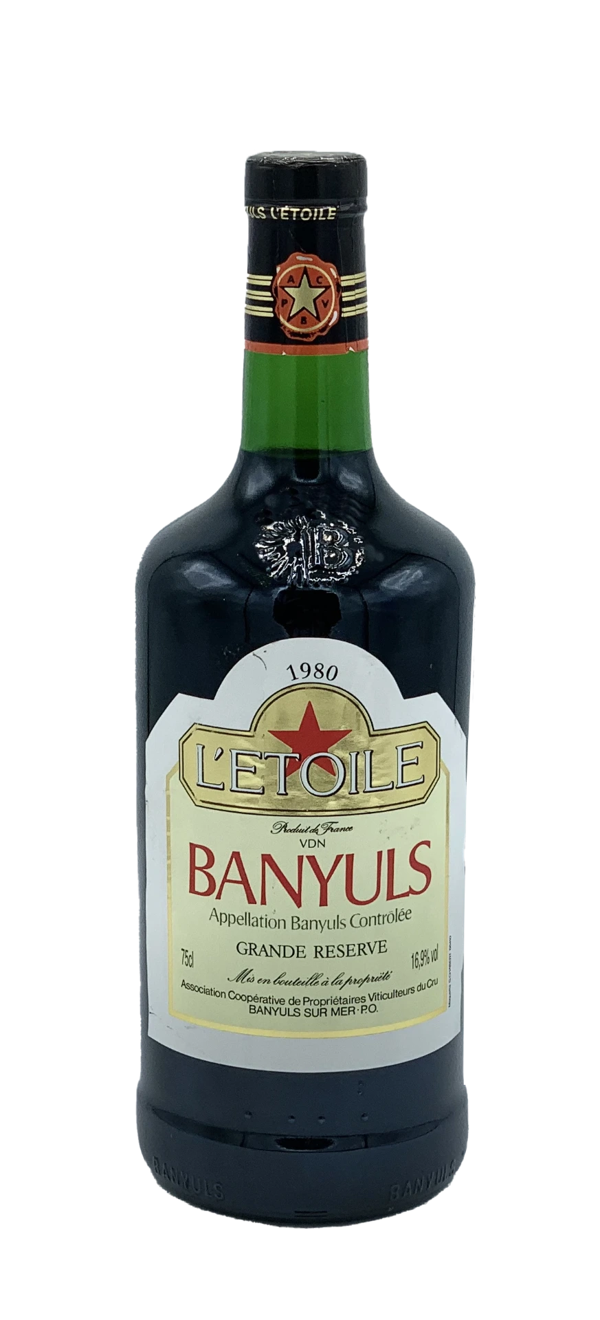 BANYULS GRANDE RESERVE 1980