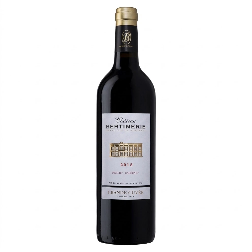 [100501] BLAYE COTES DE BORDEAUX CHATEAU BERTINERIE "CHATEAU BERTINERIE" GRANDE CUVEE 0,375L