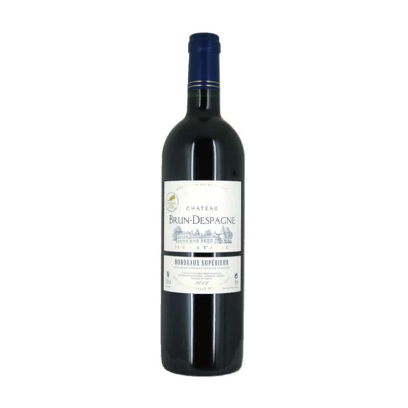 BORDEAUX SUPERIEUR CHATEAU BRUN DESPAGNE "HERITAGE"